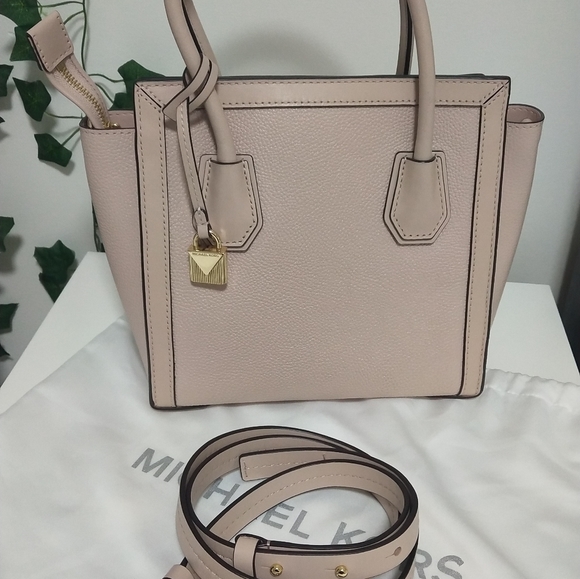 MICHAEL KORS Mercer Studio Woven Leather 3 in 1 Crossbody/Shoulder/handbag - Picture 6 of 9